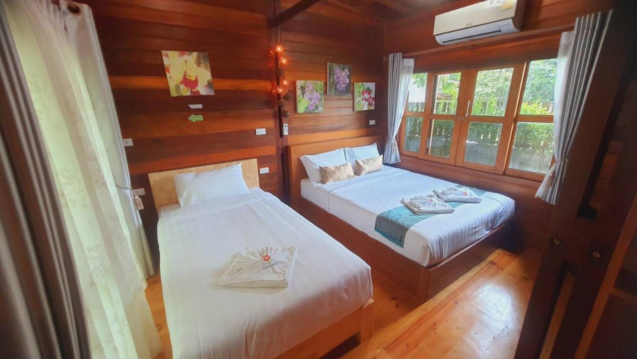 Areeya Phubeach Resort Wooden House บ้านช่องพลี ภายนอก รูปภาพ